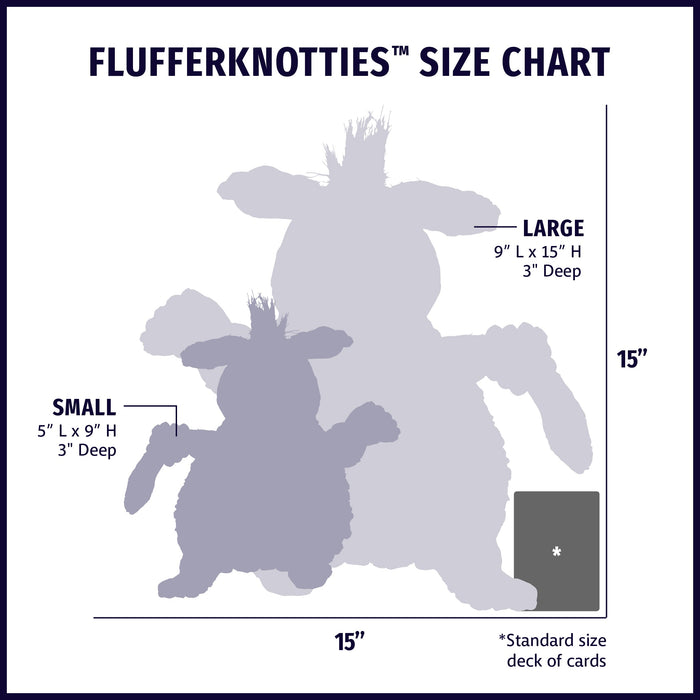 Penelope Pig HuggleFleece FlufferKnottie, juguete de peluche para perro, foto 12
