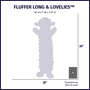 Louise Lamb Fluffer Long & Lovelie, juguete de peluche para perro, foto 11