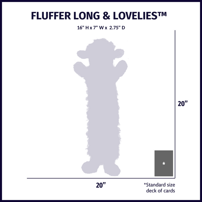 Penelope Pig Fluffer Long & Lovelie, juguete de peluche para perro, foto 11