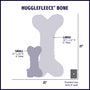 HuggleFleece, hueso de peluche para perro, 2 pies, foto 8