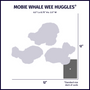 Mobie Whale Wee Huggles Plush Dog Toys, 3 Pack, photo 7