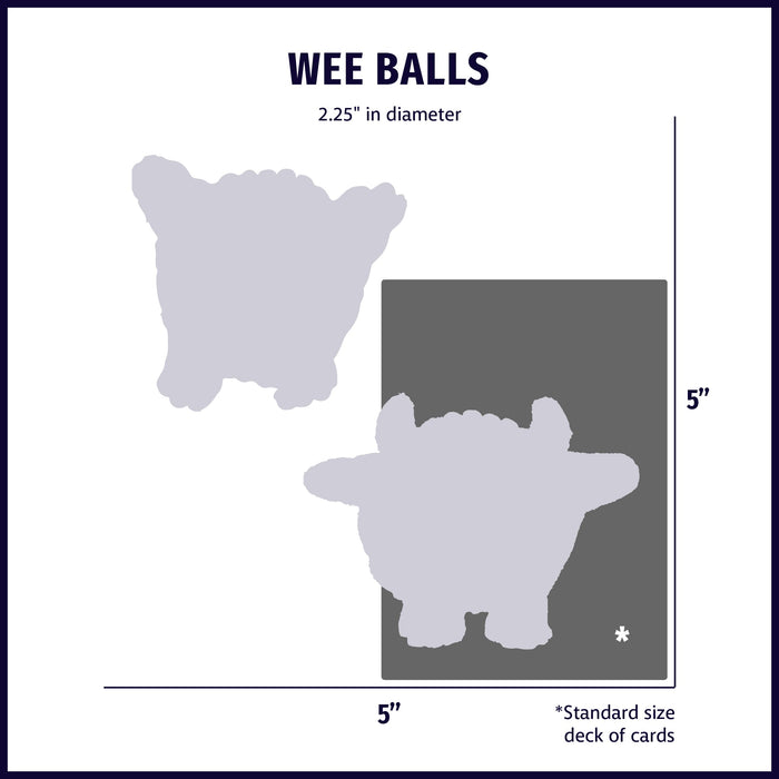 Wee Huggles Assorted Corduroy Ball Dog Toys, 5 Pack, photo 8