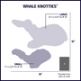 Mobie Whale Knottie Plush Dog Toy, photo 10