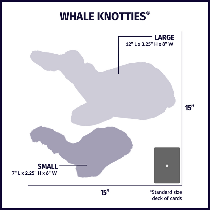 Mobie Whale Knottie Plush Dog Toy, photo 10