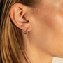 Hailey Cubic Zirconia Hoop Earrings, photo 4