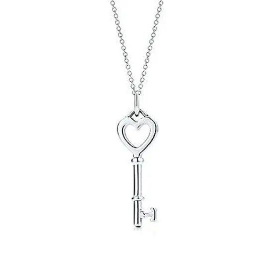 Heart and Key Pendant Necklace, photo 2