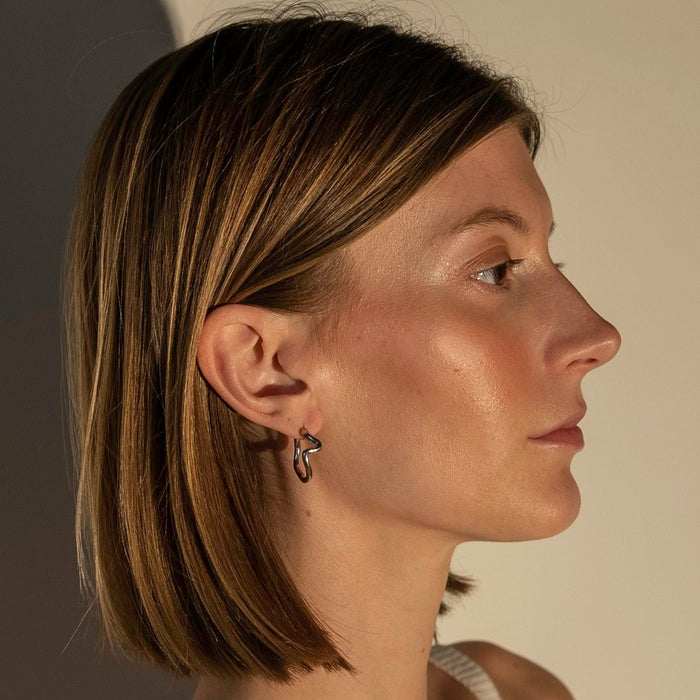 Heartbeat Hoop Earrings, photo 2