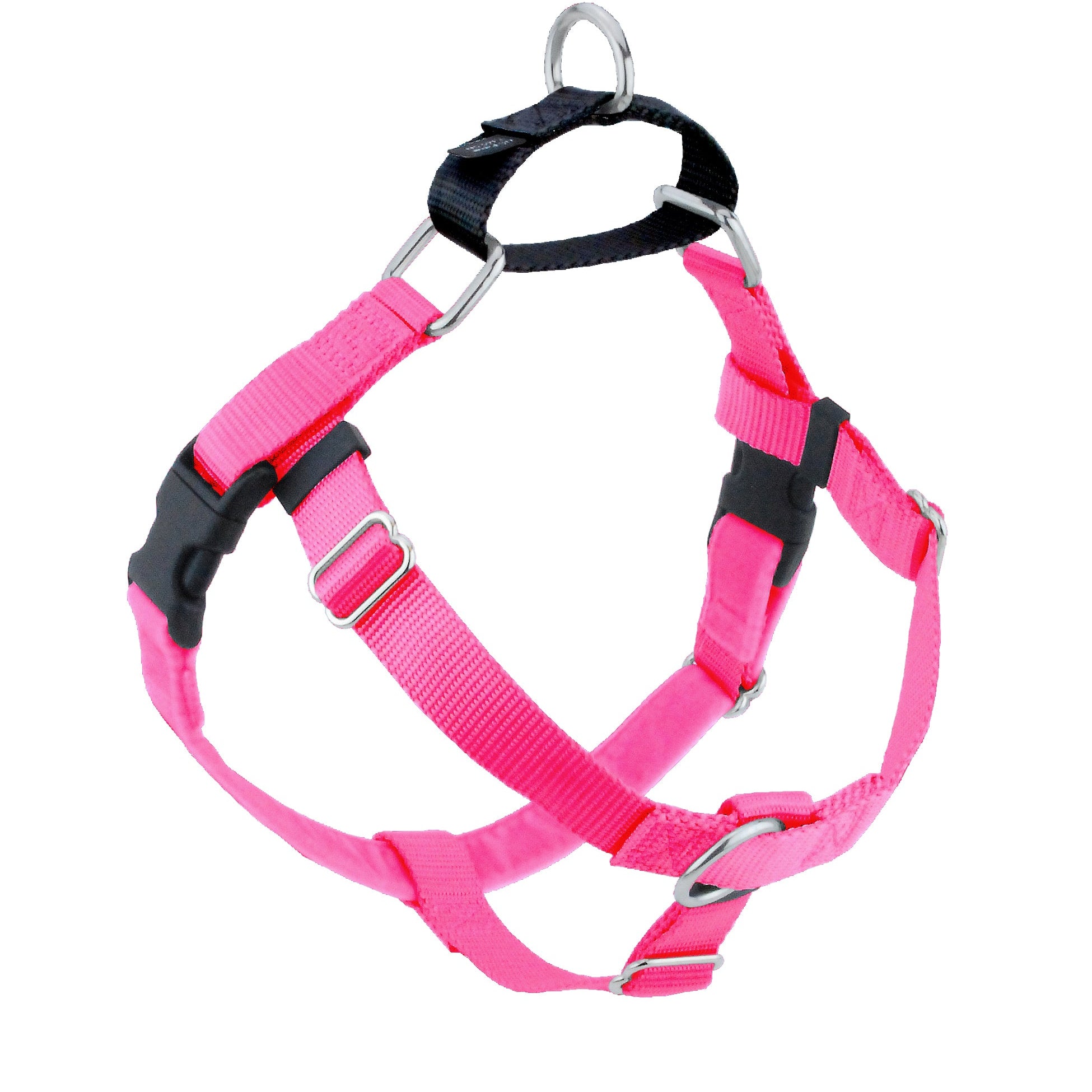 Arnés antitirones para perro Freedom No-Pull rosa intenso, foto 1