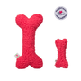 HuggleFleece, hueso de peluche rosa para perro