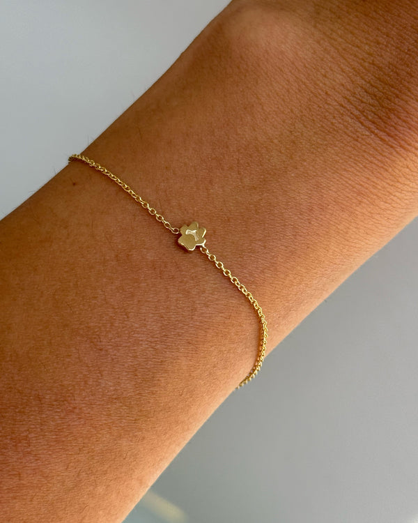 Pulsera de huella diminuta en oro de 14K, foto 2