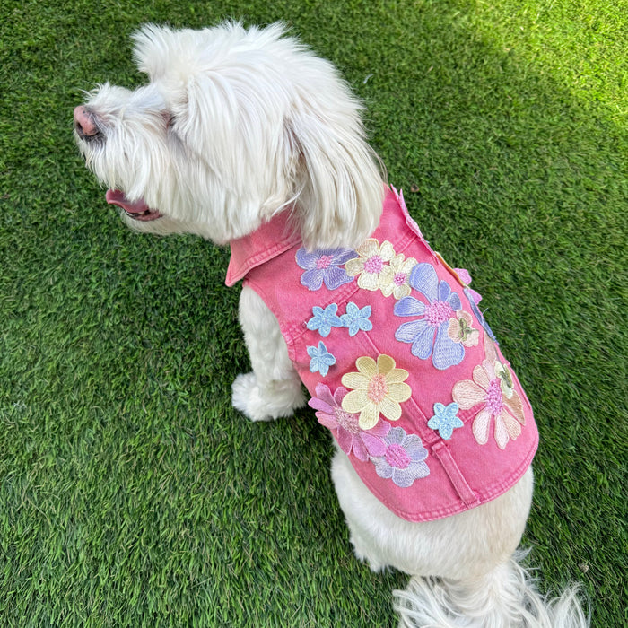 Chaleco para perro Flower Girl, foto 3