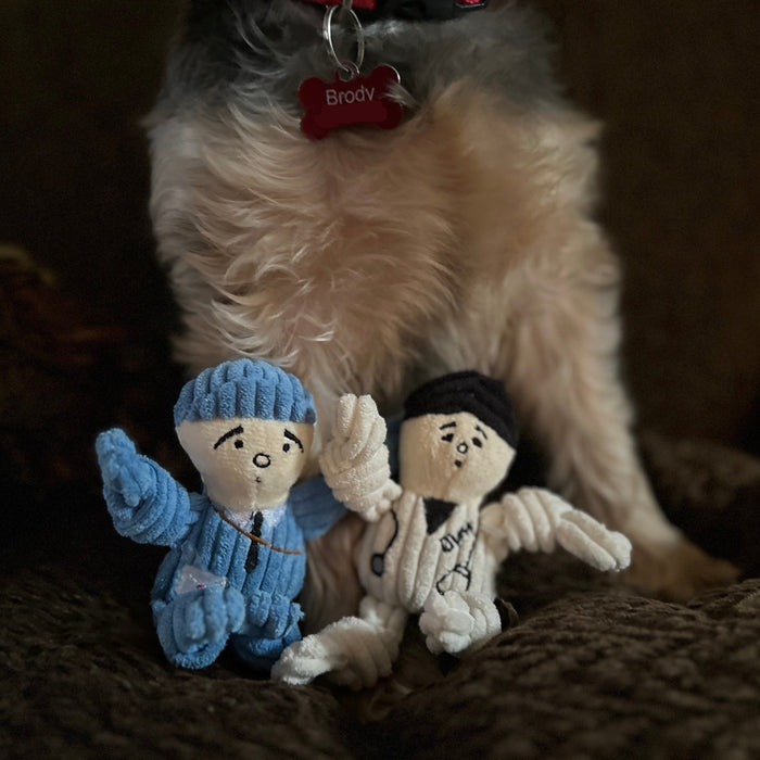 Wee Huggles Assorted Dog People Plush Dog Toys, 3 Pack, photo 11