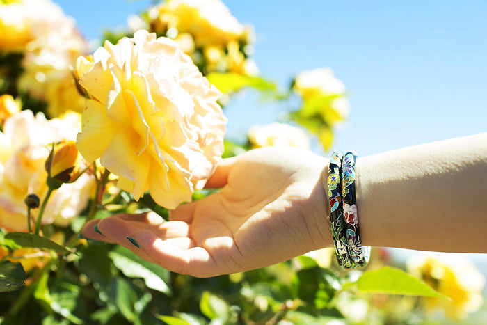 Butterfly Kisses Stackable Bangle, photo 3
