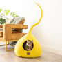 Cueva de fieltro de lana para gatos con cola, Amarillo sol