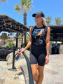 Puppies & Fitness Spin Bike Future Colors Crop Top