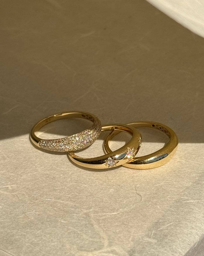 Diamond Pave Dome Ring, photo 7