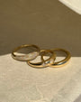 14K Gold Dome Band Ring, photo 4