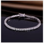 Pulsera tenis con diamantes cultivados en laboratorio de 3.00 CTW en oro de 14K, foto 10