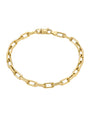 14K Gold Large Open Link Chain Bracelet, photo 10