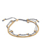 Pulsera Trio Fortune en oro de 14K, foto 6