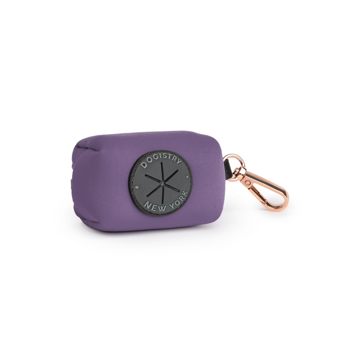 Lilac Gray Poop Bag Holder