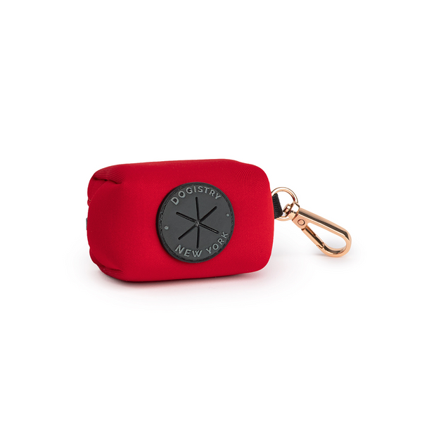 Iconic Red Poop Bag Holder