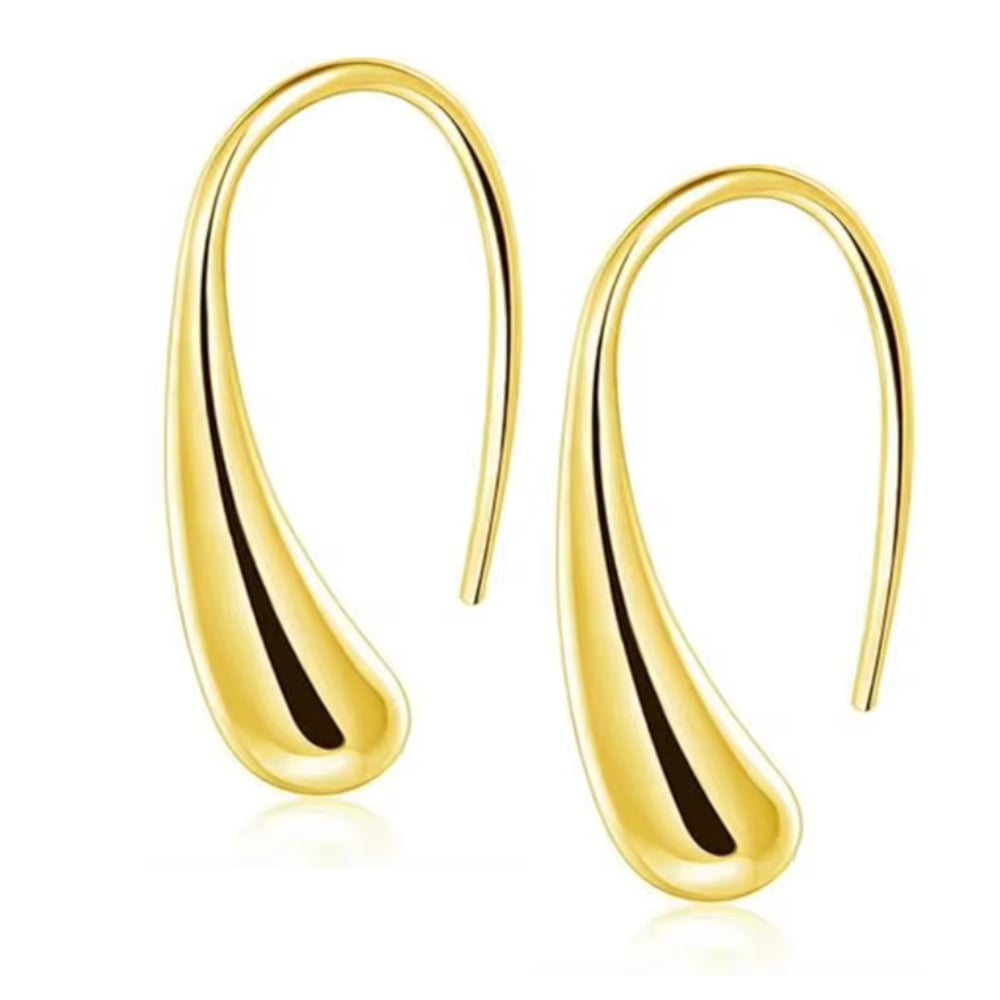Aretes de gota abombada Isabella, foto 6