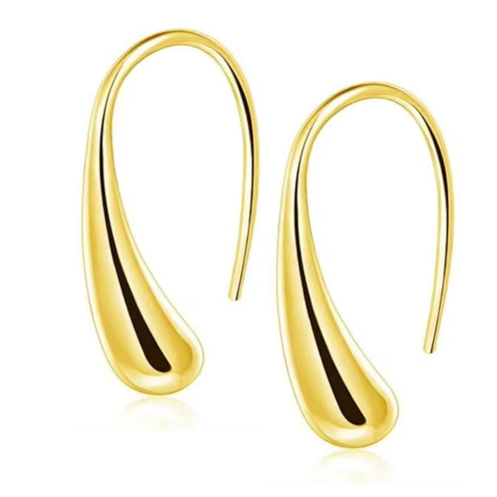 Aretes de gota abombada Isabella, foto 6