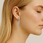 Aretes de gota abombada Isabella, foto 7