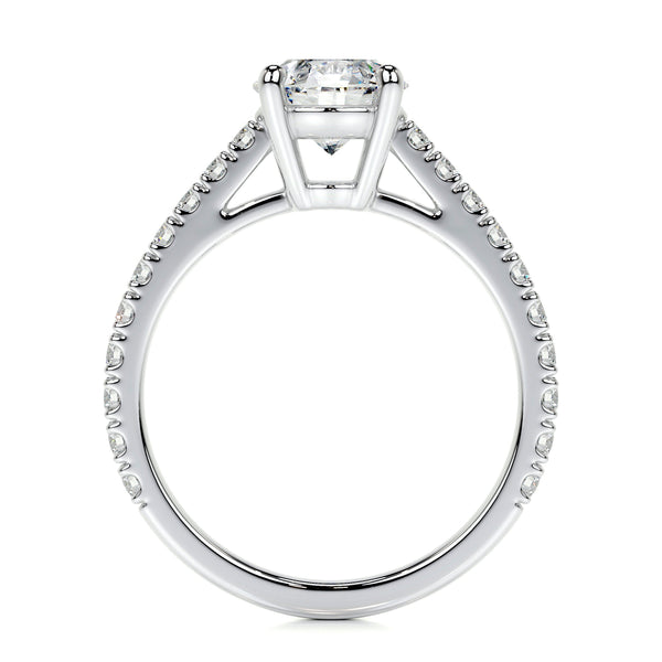 Lab-Grown Diamond Channel Set Engagement Ring in 14K Gold, photo 2