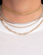 14K Gold Large Open Link Chain Necklace, photo 9