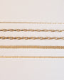 14K Gold Large Open Link Chain Necklace, photo 10