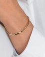 14K Gold Herringbone Bracelet, photo 7