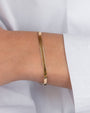 14K Gold Herringbone Bracelet, photo 2