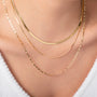 Collar de cadena espiga en oro de 14K, foto 6
