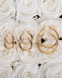 14K Gold Large Thick Hoop Earrings, photo 7