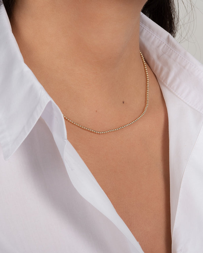 2mm Bead Necklace, photo 5