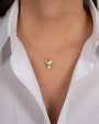 Dije de corazón One Love pequeño en oro de 14K, foto 2