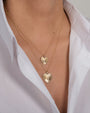 Dije de corazón One Love pequeño en oro de 14K, foto 3