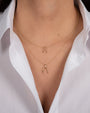 Dije de hueso de la suerte en oro de 14K, foto 5