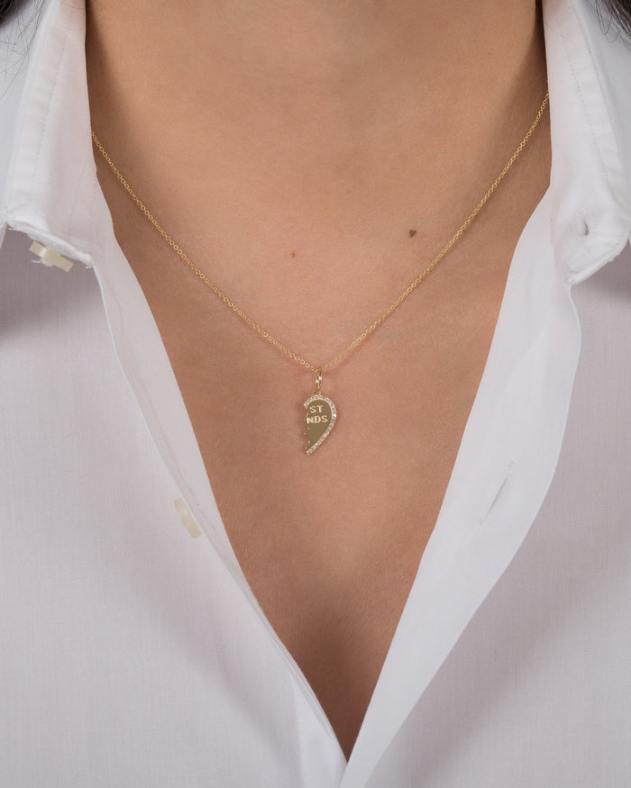 Best Friend Heart Necklace Set, photo 3