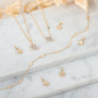 14K Gold Star with Tiny Diamond Pendant, photo 4