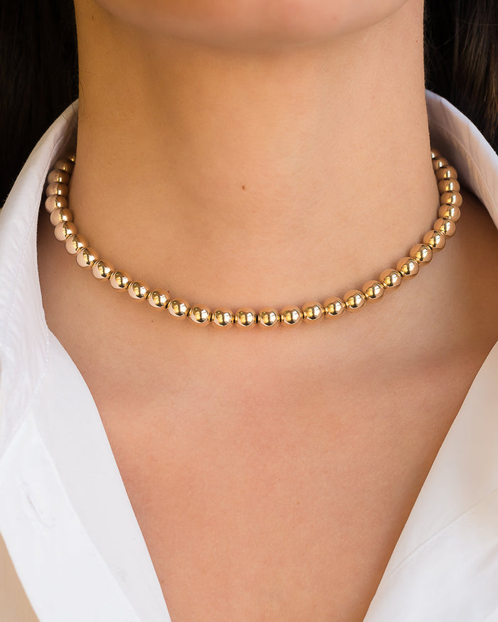 Collar de cuentas de 5 mm, foto 6