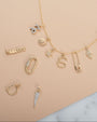 14K Gold Gemstone Carabiner Charm, photo 5
