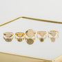 14K Gold Pave Diamond Signet Ring, photo 11