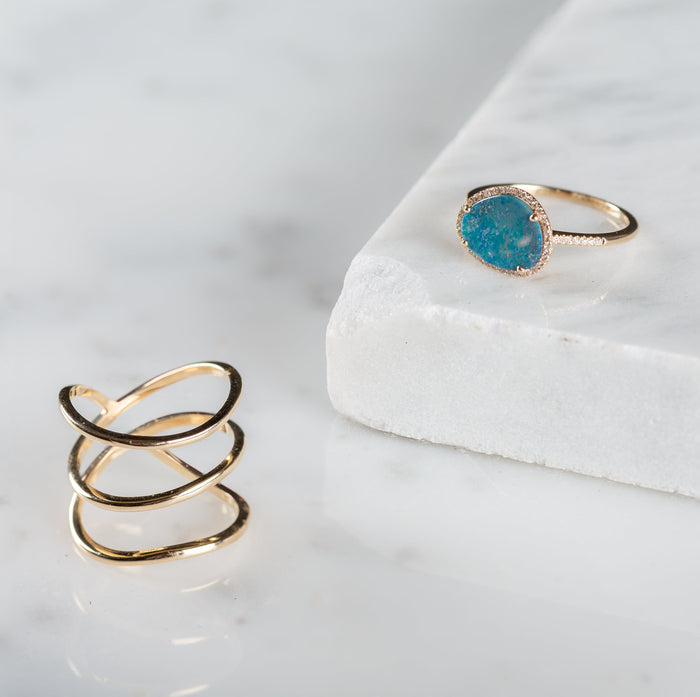 Diamond Opal Ring, photo 4
