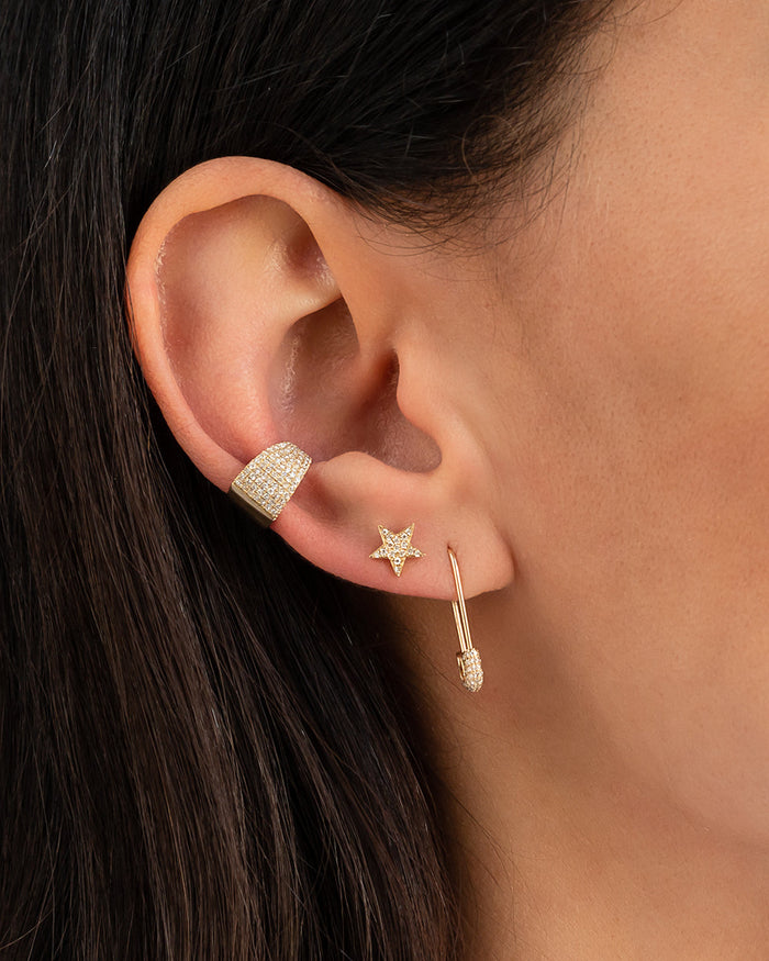 Jumbo Diamond Ear Cuff, photo 3