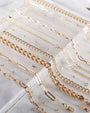 Pulsera de cadena de eslabón abierto extra grande en oro de 14K, foto 12