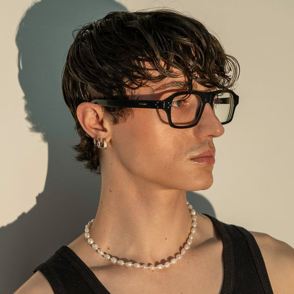 Jade and Freshwater Pearl Necklace, photo 1