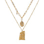 Jesus Pendant Layered Necklace, photo 1